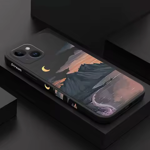 Beautiful River Phone Case For iPhone 17 Air 16E 16 15 14 13 12 11 X XR XS SE2 SE2020 8 7 6 6S Plus 