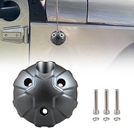 Samman JK Antenna Base Cover Aluminum Radio Antenna Anodized Housing Antenna Cover Base Compatible w