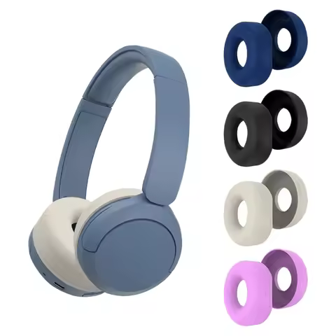 Protective Ear Pads Cover for sony WH CH520 Headphones Cover Headset Ear Pads Covers Protectors Head
