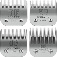 7F/5F/4F/3F Ceramic Blades for Dog Hair Trimmers, Compatible with Moser 45-50/Heiniger/Andis/Oster A