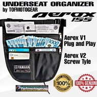 AEROX 155 UNDERSEAT ORGANIZER | v1/v2 FREE SCREW for V2 motorcycle accessories aerox 155 accessories