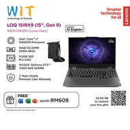 Lenovo LOQ 15IRX9 83DV019GMJ (Intel Core i7-13650HX/16GB-32GB RAM/512GB SSD/15.6" FHD/RTX4050/Office