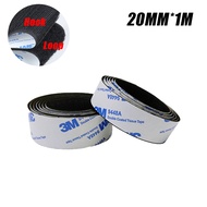 3M Double Tape Velcro Doubletape Adhesive Perekat Serbaguna Lem Hook & Loop Serbaguna Magic 20MM 100