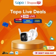 [ Watch Live & Grab Deal ] TP-Link Tapo TC65 3MP 2K outdoor WiFi CCTV Two Way Audio Night Vision