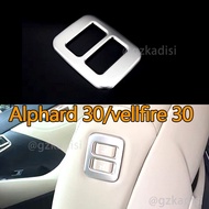 Toyota alphard 30 /vellfire 30(2015-2022) Seat switch cover agh30 anh30  car seat adjustment switch cover lectroplated switch cover