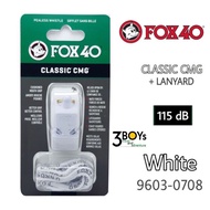 นกหวีด FOX 40 รุ่น Classic CMG นกหวีดยอดนิยมสำหรับผู้ปติบัติหน้าที่ภาคสนาม ของแท้ Made in CANADA