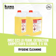 Extraction Carpet/Sofa Cleaner, IMEC 523 Lo Foam, 2 x 10L