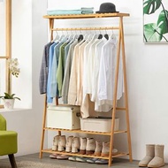 防潮實木衣櫃 wardrobe 衣帽架 衣櫃 收納衣架 掛衣服架 包送貨