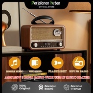 FM/AM/SW Radio Portable Bluetooth Speaker FM Radio Wood Design FM Bluetooth Radio/TF Card