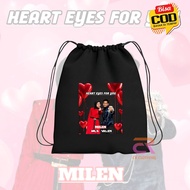 Milen Tas Serut String Bag Anak Mila Valen Dangdut Academy D7 Plat E
