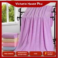VHP - Large Bath Towel 70 x 140 Bear Motif Size 70x140 cm Soft Adult Bath Towel 70x140 cm