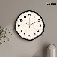 Nordic style clock wall clock living room 2026 new simple modern Internet celebrity creative clock h