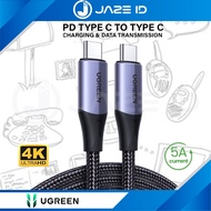 Ugreen USB C PD Cable 100W USB Type C 3.1 Gen 2 Thunderbolt 4K 10Gbps