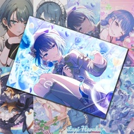 Piggy World Plan/pjsk mmj Haruka Kiritani High-Definition Stickers High-Value Poster Two-Dimensional