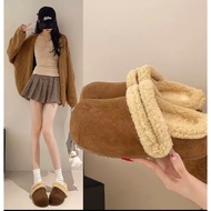 Women's soft fur slippers, code M7, youthful, 2 colors