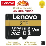 Lenovo 2tb Sd Card Uhs-ii V90 1tb Memory Card 512gb 128gb Micro Tf Sd Uhs-i Class 10 For Camera & Dr