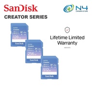 SanDisk® Creator SD UHS-II Card V60 (128GB/ 256GB/ 512GB )