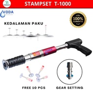 Ramset Mesin Paku Tembak Mesiu Stamset T1000 BONUS Paku Tembak 20Pcs
