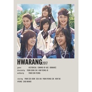 【READY STOCK】Poster HWARANG Korean DRAMA for home/bedroom/office