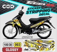 striping Suzuki Smash Titan 115 decal Suzuki Smash Titan 115 variasi Suzuki Smash Titan 115