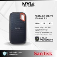 SanDisk E61 External SSD Extreme Portable E60 / E61 SSD Hard Disk ( 2TB / 1TB / 500GB / 250GB ) SDSS