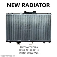 NEW RADIATOR TOYOTA COROLLA EE100 AE101 EE111 AUTO 2ROW PA26