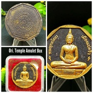 泰國最显灵的名佛之一龍波所通หลวงพ่อโสธร（譯音)廣泛稱為所通佛祖( 别名游泳佛祖)非常精美原庙佛牌附原庙裝佛牌壳佛牌编号176607所通佛原庙念经开光Super Famous and Eff