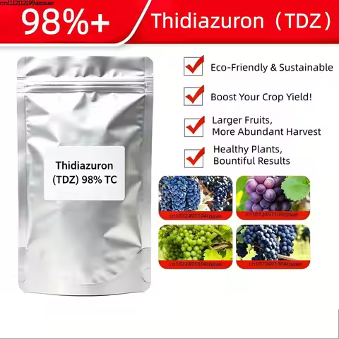Plant Growth Enhancer Fertilizer - Thidiazuron (TDZ) for Stronger Roots, Bigger Blooms, and Higher H