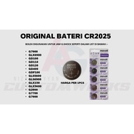 BATERI ORIGINAL CR2025  G-SHOCK G7900.GLX6900.GD100.GD110.GD120.GD400.GDF100.GLS5600.GLX5600.GLS6900