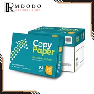 Rmdodo - HVS F4 Copy Paper 75Gsm [1 Ream] Photocopy Paper/ F4 Print Paper/