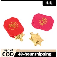 [H·U] Money Turtle Asakusa Temple Small Golden Lucky Wealth Home Decoration PH