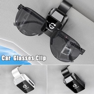 Car Interior Sun Visor Glasses Holder Sunglasses Case Eyeglasses Clip For Volvo XC60 V50 V40 XC90 S6