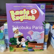 Buku Basic English Bhs Inggris sd kelas 2 kurikulum merdeka Yudhistira