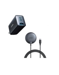 Anker MagGo Magnetic Wireless Charger (Pad) with Anker 735 Charger (Nano II 65W)