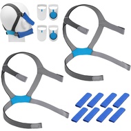 2 Pack F40 Replacement Headgear with Magnetic Clips and Strap Cover，Adjustable Soft AirFit F40 Headg
