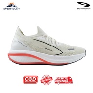 MERAH 910Nineten Running Shoes - KISHI RUN ACTIVE LIGHT GREY/ RED