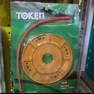 TOKEN Heavy Duty Triangle Nylon Cutter Plate / Grass Trimer Cutting Disc (Piring Mesin Rumput Tiga S