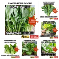 HSK PELBAGAI JENIS BIJI BENIH SAYUR SAWI/DWARF PAK CHOY SARAWAK ENSABI CAIXIN PHOENIX MUSTARD SEED