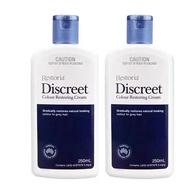 Restoria Discreet 250g เรสโตเรีย ดีสครีท ครีมแต่งผมดำ เปลี่ยนสีผมขาว คืนสู่สีผมที่แลดูเป็นธรรมชาติ ค