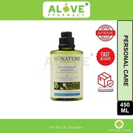 [ALIVE PHARMACY] NUNATURE Syampu Anti-Kelemumur 450ML