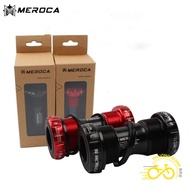BB MEROCA BB68 Bicycle Hollow Core Center Axle (Screw Knob - Ceramic Bearing)