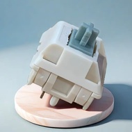 Smoke rain V2 Switches 5pin Linear Silent Mahjong Sound Customized Mechanical Keyboard Hot Swappable