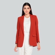 Jaraas Blazer - Basic Terracotta Blazer Woman