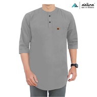 AZLINA Baju Kaos Pria Lengan 3/4 - Koko Pria Dewasa / Koko Pria Terbaru  / Kaos Pria Murah / Kurta P