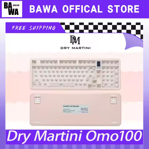 Dry Martini Omo100 Keyboard Kit 3mode Usb/2.4g/Bluetooth Wireless Keyboard Kit 98keys Hot Swap Rgb B