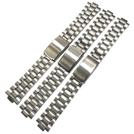 2024 High quality◑ 蔡-电子1 Jida Shi protrusion 10MM outer width 20 24MM steel strap watch chain convex head watch strap suitable for Seiko No. 5