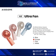 Aisolove N9 Ultra Fan I Lightweight & Portable | 8-Hour Continuous Air Supply | Ultra-Quiet Tech