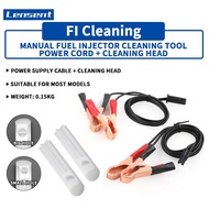 Lensent hot Universal Auto Car motorcycle Fuel Injector Injection Flush Cleaner Adapter Cleaning Spe