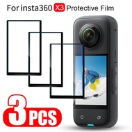 3PCS For Insta360 ONE X3 Tempered Glass Film Screen Protector For Insta 360 X3 Camera Film Glasses Protection Accessories