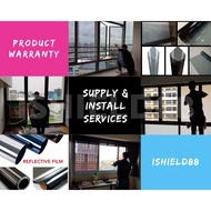 $120 SUPPLY & INSTALLATION WINDOW SOLAR FILM SG SELLER